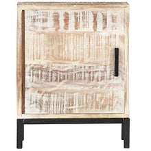 vidaXL Comodino 40x30x50 cm in Legno Massello di Acacia