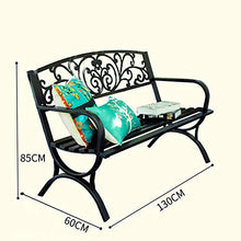 household items Sedie da Parco, panchine da Esterno, panchine da Giardino Resistenti alla corrosione e al Sole, utilizzate in Cortili, balconi,