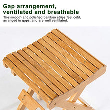 Sgabello pieghevole in bambù da 30,5 cm, portatile, in legno, per doccia, per adulti, bambini, disabili, anziani (completamente montato)