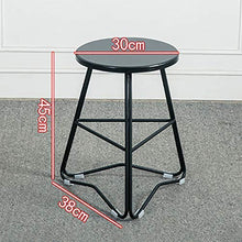 BDLYZ Yxsd Sgabello da Bar Cucina Colazione Sedia Sgabello Alto Sedia Reception Sedia in Ferro Battuto Bancone Ristorante Bar Sedia Creativa (Color : A, Size : H-75CM)