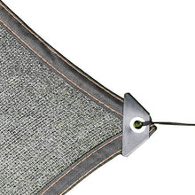 Telo Ombreggiante, Schermo for la Privacy del recinto del Patio, Tessuto di Maglia Commerciale for Parabrezza all'ombra del Cortile Esterno con Gromment, Blocco del 90% (Personalizzato)