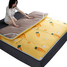 LJ Tatami Materasso, Doppio Singolo Studente Dormitorio Attenuato, Morbido Tappetino Four Seasons Universale, Confortevole E Traspirante, Assorbe L'umidità, Famiglia Ispessito Spugna Pinzetta Bed