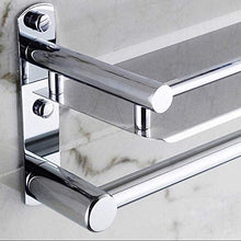 ZLININ Y-longhair Accessori da bagno a parete in acciaio inox porta asciugamani con gancio Mensola da bagno Ciondolo 40CM