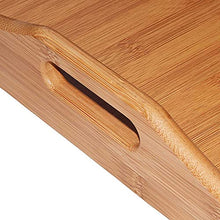 jiaju Tavoli da Picnic Tavolo Pieghevole, Portatile Bamboo Letto Letto Vassoio per Laptop Desk Desk tè Tavolo da Portata Tavolo Pieghevole Gambe per Laptop