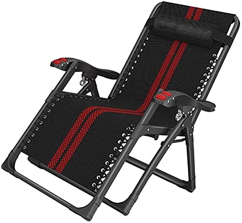Lettino prendisole Zero Gravity, Lettino prendisole reclinabile con braccioli Sedile Sedia reclinabile Sedia da patio Sedie da giardino Sedia pieghevole Sedia lounge Sedia relax Sedia a sdraio Sedie p