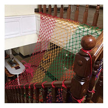 JRYⓇ Rete di Sicurezza per Bambini Scale Rete di Sicurezza per Balcone Ringhiera per Bambini Giocattoli per Animali Domestici, Balcone Interno e Rete di Sicurezza per Scale, Robusto Tessuto a Rete
