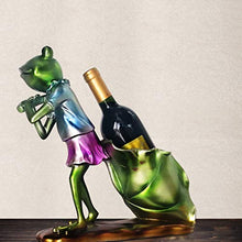 Wine Rack Tutela Dell'ambiente Resina Frog Artigianato Wine Rack Decorazione, Per La Cucina, Bar, Dispensa, Cantina, Basement, Controsoffitto, L'armadietto,Champagne