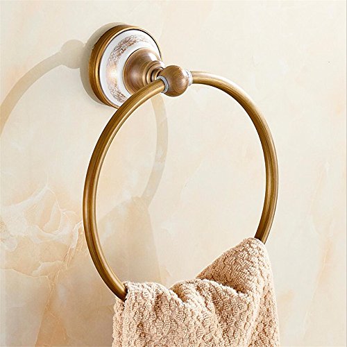 Portasciugamani Da Parete, a parete Gancio portasciugamani Ciondolo Hardware Per Bagno Portasciugamani Portasciugamani Portasciugamani In Rame Antico Europeo In Ceramica Antico
