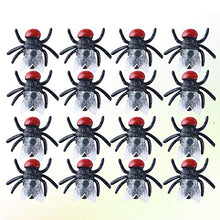 TOYANDONA 60Pcs Mosche False Giocattoli di Plastica Fly Scherzo Mosche Scherzo Giocattoli per Bomboniere Bomboniere (Nero)