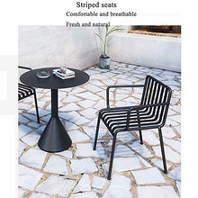 Tavolo e sedia da balcone in ferro battuto combinazione tavolo e sedia per il tempo libero terrazza patio esterno, kit da bistrot da tavolo per seggiolone, usato per giardino / prato / piscina