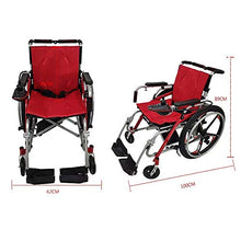 Accessori per la casa Sedia a rotelle per disabili per anziani Pieghevole leggera con spinta elettrica a mano Ruota anteriore solida senza gonfiaggio. Lo schienale regolabile antitilt della ruota p