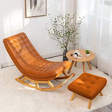 Sedia a dondolo Sedia a sdraio patio giardino Vacanze Lettino prendisole Sedia relax Sedia relax Sedia da lettura per il tempo libero Sedia divano Sedia reclinabile per donna incinta Sedia a riposo