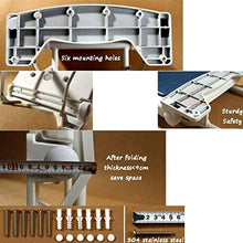 Accessori da bagno - Yushi ~ pieghevole parete doccia Sgabelli Parete doccia sedile sgabello pieghevole cambiare le scarpe di feci for anziani / disabili Anti-Slip sedia con le gambe regolabili Sgabel