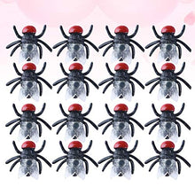 TOYANDONA 60Pcs Mosche False Giocattoli di Plastica Fly Scherzo Mosche Scherzo Giocattoli per Bomboniere Bomboniere (Nero)