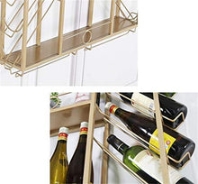 FCXBQ Portabottiglie da Ristorante in Ferro Art Portabottiglie a Parete Portabottiglie Portabottiglie