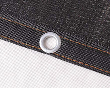 M-Y-L Telo ombreggianteParalume 85% reticolato per Paralume Nero - Utilizzato Anche Come schermatura per la Privacy, frangivento, Maglia per Protezione Solare da Giardino,2 * 6m