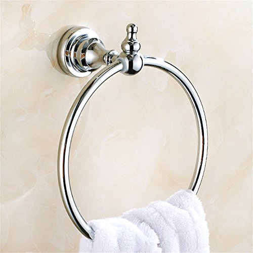 KaO0YaN-Towelrack Portasciugamani in Rame Anello portasciugamani Europeo Anello portasciugamani portasciugamani Rotondo portasciugamani da Bagno Anello Asciugamano Appeso