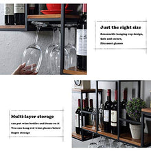 Floating Shelves Portabicchieri per Vino da Appendere a Parete, Facile Installazione Scaffali per Espositori da Bar Creativi, per Cucina, Sala da Pranzo, Cantina