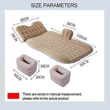 Lettino da viaggio Letto gonfiabile automatico materasso gonfiabile, multifunzionale dell'automobile letto con la testa Protector gonfiabile vagone letto Metà Bed solitamente utilizzati 5-21