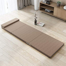 Mat pieghevole Multifunzione Spugna materasso pieghevole di economia di spazio futon divano-letto for gli ospiti o Bed Tappetino Viaggi Materasso multi-colore opzionale pieghevole futon giapponese