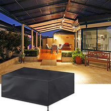 Fodere per mobili da giardino 123x123x74cm, fodere per mobili, fodere per tavoli e sedie da esterno impermeabili, antipioggia per pioggia e neve, antivento, antistrappo, resistenti ai raggi UV, p