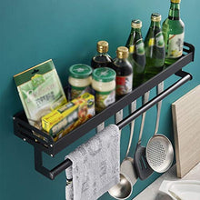LYM &ripiano di stoccaggio Portasciugamani, Bagno Cucina mensola portasciugamani Stoccaggio mensola fissata al Muro scaffale Scaffale di Finitura (Size : 40cm)