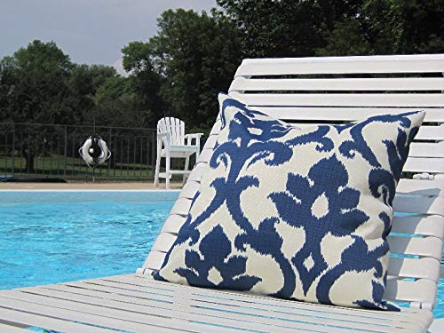 N/ A all'aperto cuscini invernali all'aperto arredamento traliccio all'aperto cuscini blu patio cuscini piscina cuscino coperture cuscino esterno patio cuscini cuscini