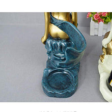 aipipl Decorazione Domestica Retro Statua Astratta Dea Cremagliera del Vino Artigianato Decorazione Decorazioni per Ufficio Ornamenti per Esposizione Regali di Nozze inaugurazione della casa, Blu
