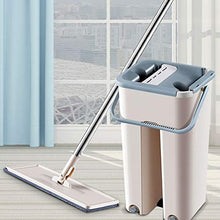 SSAYY Spray Mop Mocio per Pulizia Mop in Microfibra per Pulizia A Mani Libere Rotante con Bacchetta A Spruzzo Piatta A Pressione per Pulizia Domestica del Pavimento della Cucina