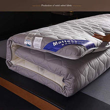 HKX Materasso Impermeabile Addensato, materassino Futon Mat tress-Brown 150x190cm (59x75 Pollici)
