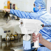 Macchina per Nebulizzazione con Atomizzazione Automatica A Luce Blu da 260 Ml Nano Spray - Spruzzatore Elettrico per Macchina per Nebulizzazione Portatile Portatile A Pistola