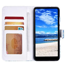 Robinsoni Custodia Compatibile con Samsung Galaxy M30 Case Portafoglio Cover Libro Case Pelle PU Antiurto Case Wallet Flip Caso Taccuino Cover Libretto Custodia Della Pittura a Olio Case Foglio Cover