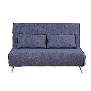 Italian Concept 9 Divano/Letto Roger Divanoletto, Tessuto, Blu, 141 x 87 x 84 cm