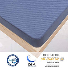 Wemk Coprimaterasso Impermeabile 100x200cm, Protezione Materasso con Angoli Elastici Fino a 30cm, Traspirante e Morbido, Anallergico, Antibatterico e Antiacaro-Certificato ISPA, CertiPUR-EU, Oeko-Tex