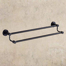 Yardwe - Portasciugamani doppio da bagno, in acciaio inox, con montaggio a parete, da cucina, da 50 cm