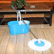 SSAYY Spray Mop Mop Rotanti A 360 Gradi Pulizia del Pavimento della Cucina Centrifuga A Mano Manuale Centrifuga in Microfibra Testata in Tessuto con Secchio