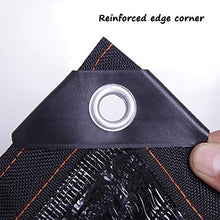 Rete ombreggiante 95% Sun-Block Paralume in Tessuto per Copertura di Piante, Canile, Copertura Pergola, Nero (Dimensioni : 2x4M)