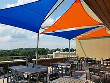 AMY-ZW Sun Basy Sail Rettangolo con Hardware Fixing Kit Corde Giardino Patio Party Tenda del Cortile Tarp Beach Playground Picnnics Outdoor Camping Rifugi Shack Sunscreen Baldaggio Solare Dono