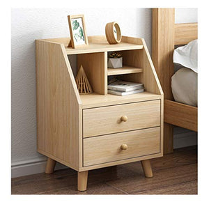 Comodini Camere da Comodino in Legno Moderno Comodino con cassetto Organizer Armadio di stoccaggio Fashion Mini Desk Bedroom Mobili da Camera da Letto Tavoli finali Creativo Comodini Letto