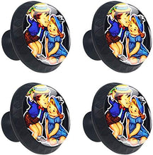 Vintagechildren3682579_1920 Pomelli per Porta Set di 4 Pomelli per Mobili Manopole per Cassetti Cucina Armadio Vetro