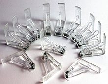 K&B Vertriebs GmbH 372 - Fermatovaglia in plastica trasparente, 8 pezzi