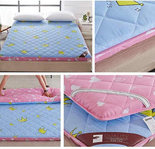 Zhenyue Tick Foa Futon Be attrice pa,Trapunta floreale anallergico Dormire tatai pavimento per o Beroo-E 90190c (3575inc), C, 120x200cm(47x79inch)