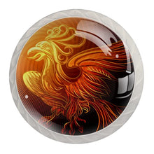 Maniglie per cassetti Manopole per cassetti Manopole rotonde Confezione da 4 per armadietto, cassetti, cassettiere, cassettiere ecc. Golden Phoenix