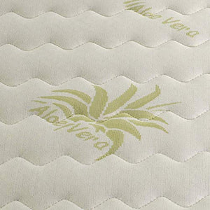 Materassimemory.eu – Materasso Matrimoniale Top Air 160x190 Alto 25 cm Detraibile con 7 Zone differenziate Rivestimento Aloe Vera Cuscini in Omaggio Traspirante Anti acaro Made in Italy