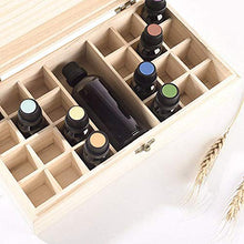 Colcolo Scatola Portaoggetti per 25 Slot in Legno