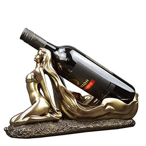 BABIFIS Wine Rack, Creativo Artistico Mestieri della Resina Soggiorno Cucina Fusioni Rame Vino cremagliera del Supporto Decoration