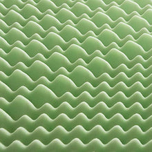 Topper materasso, sopramaterasso memory TRASPIRANTE a zone differenziate, Alto 6 cm, tessuto ARGENTO anallergico antimicrobico sfoderabile, CUSCINO IN REGALO - AIR MEMO GREEN piazza e mezza 120x190