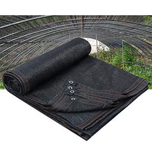 Nero Parasole Net Addensare Encrypted Isolamento Termico Panno Netta for Sun-Prova Shading Panno for Giardino Fiori e Piante (Size : 4mX8m)