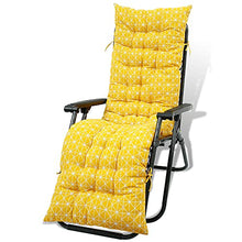 Cuscino Per Sdraio Da Giardino, Cuscini Fisso Morbido Buon Effetto, Cuscino Poltrona Paradise Con Manicotto Per Antiscivolo, Di Ricambio, Per Viaggi, Esterni, Senza Sedie 48*170cm (Lino a quadretti)