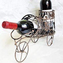LHQ-HQ cremagliera europea del vino, arte di ferro, supporto di bottiglia di vino, bronzo, vite auto in ferro battuto, Wine Rack di esposizione del supporto in dispensa Cantina Cucina Soggiorno Standi